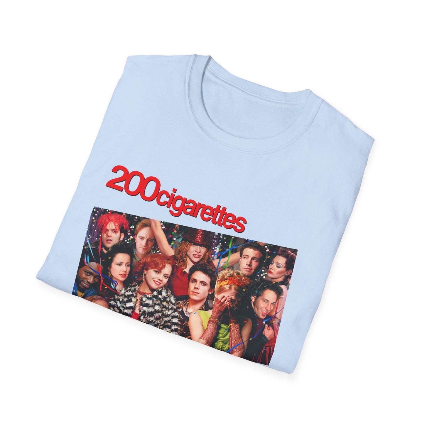 1999 movie poster tshirt 200 cigarettes