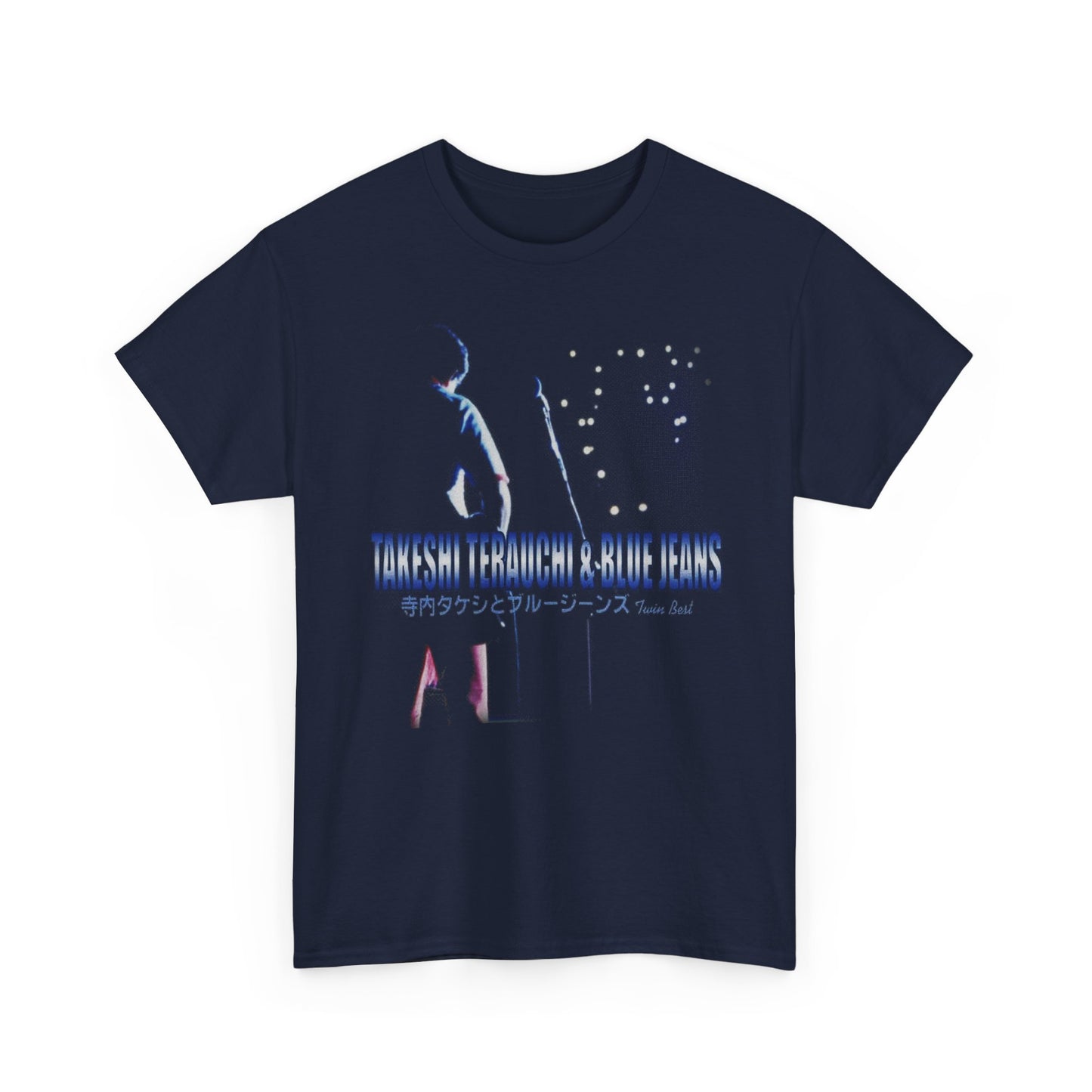 takeshi terauchi and his blue jeans stage photo album cover edit tshirt