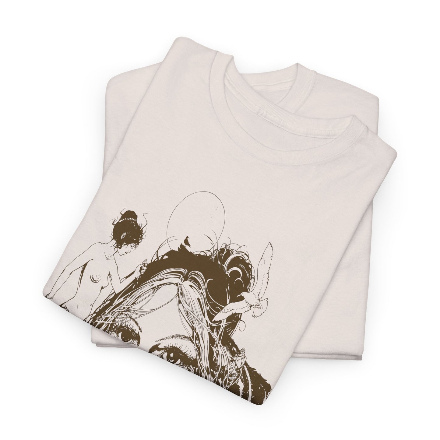 1970s whimsical illustration by bill ogden tshirt
