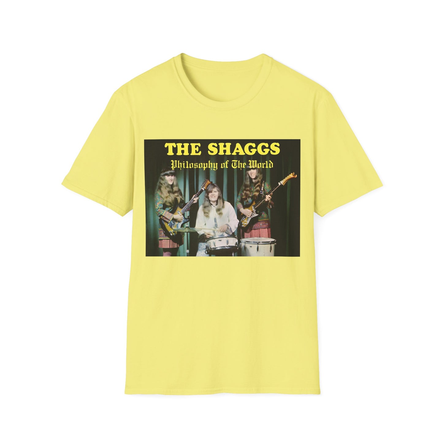 the shaggs philosophy of the world 1969 album cover tshirt