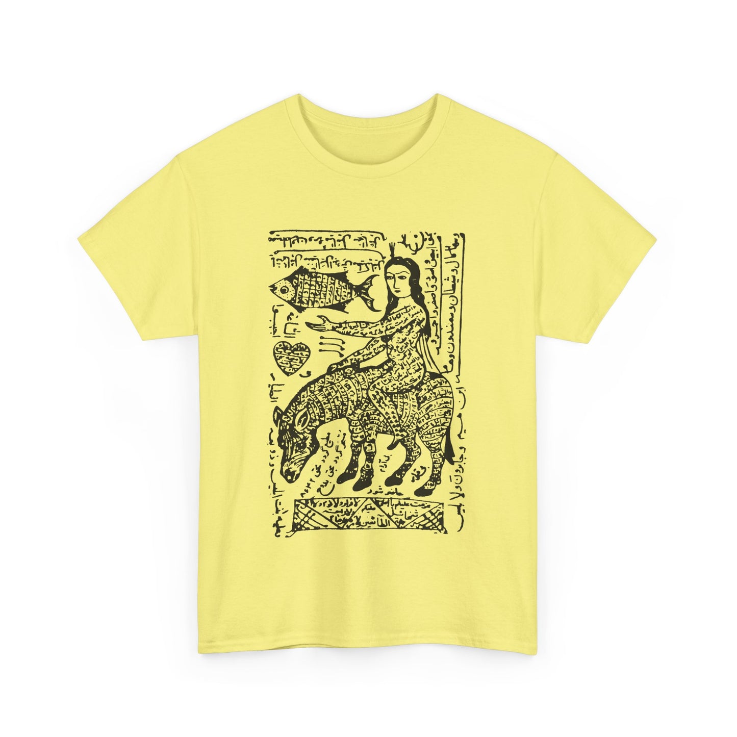 1800s persian witch talisman brass amulet love spell tshirt