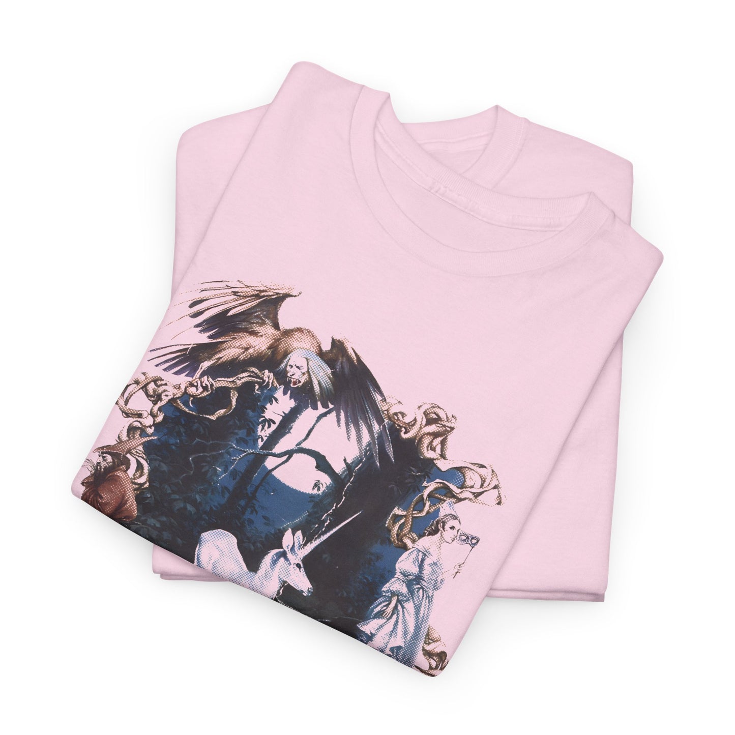 1982 the last unicorn by peter s beagle book cover tshirt