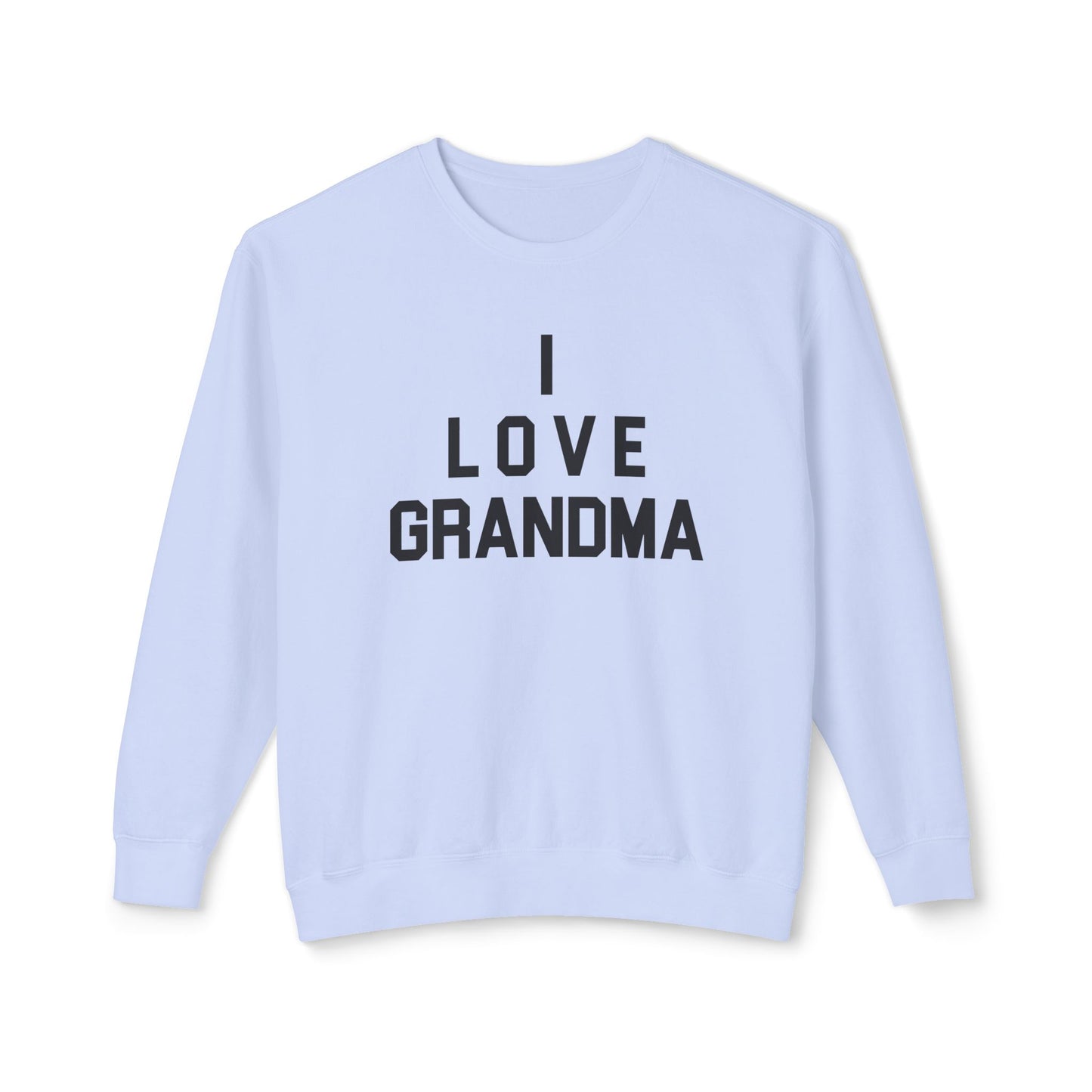 i love grandma as worn by andy kaufman reproduction 100% cotton sweatshirt