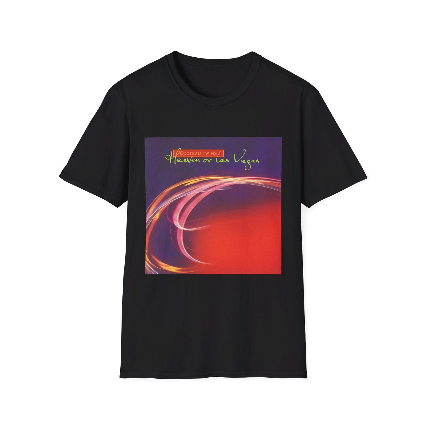 cocteau twins 1990 heaven or las vegas album tshirt