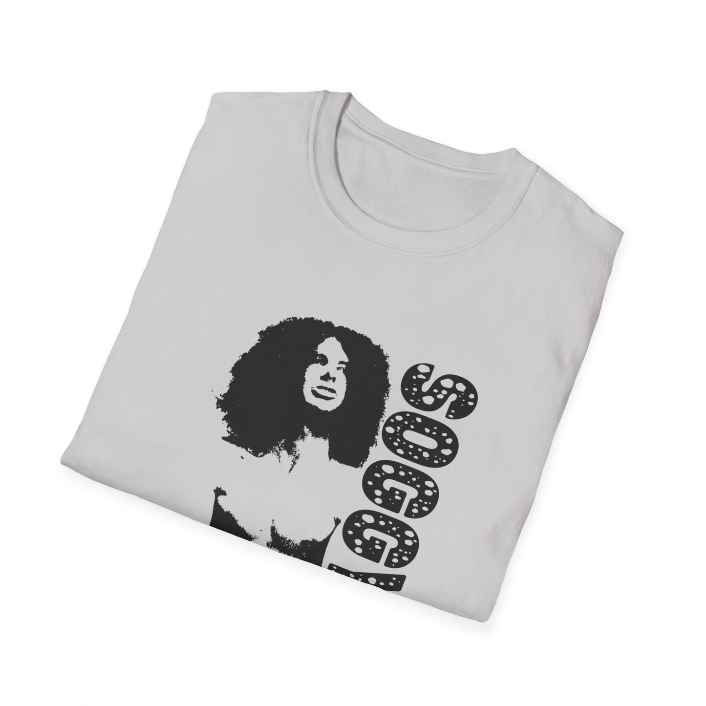 1980s french hard rock band soggy fan art tshirt