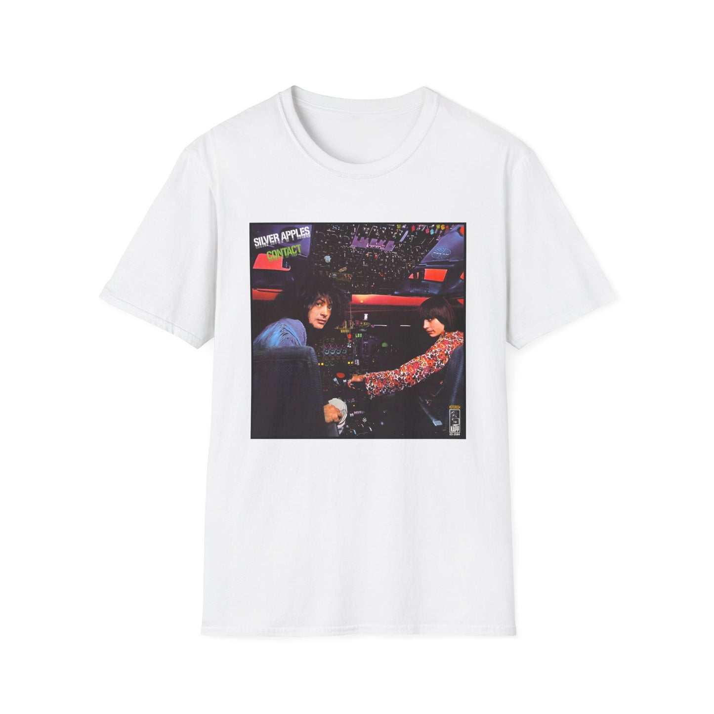 silver apples 1969 album contact tshirt