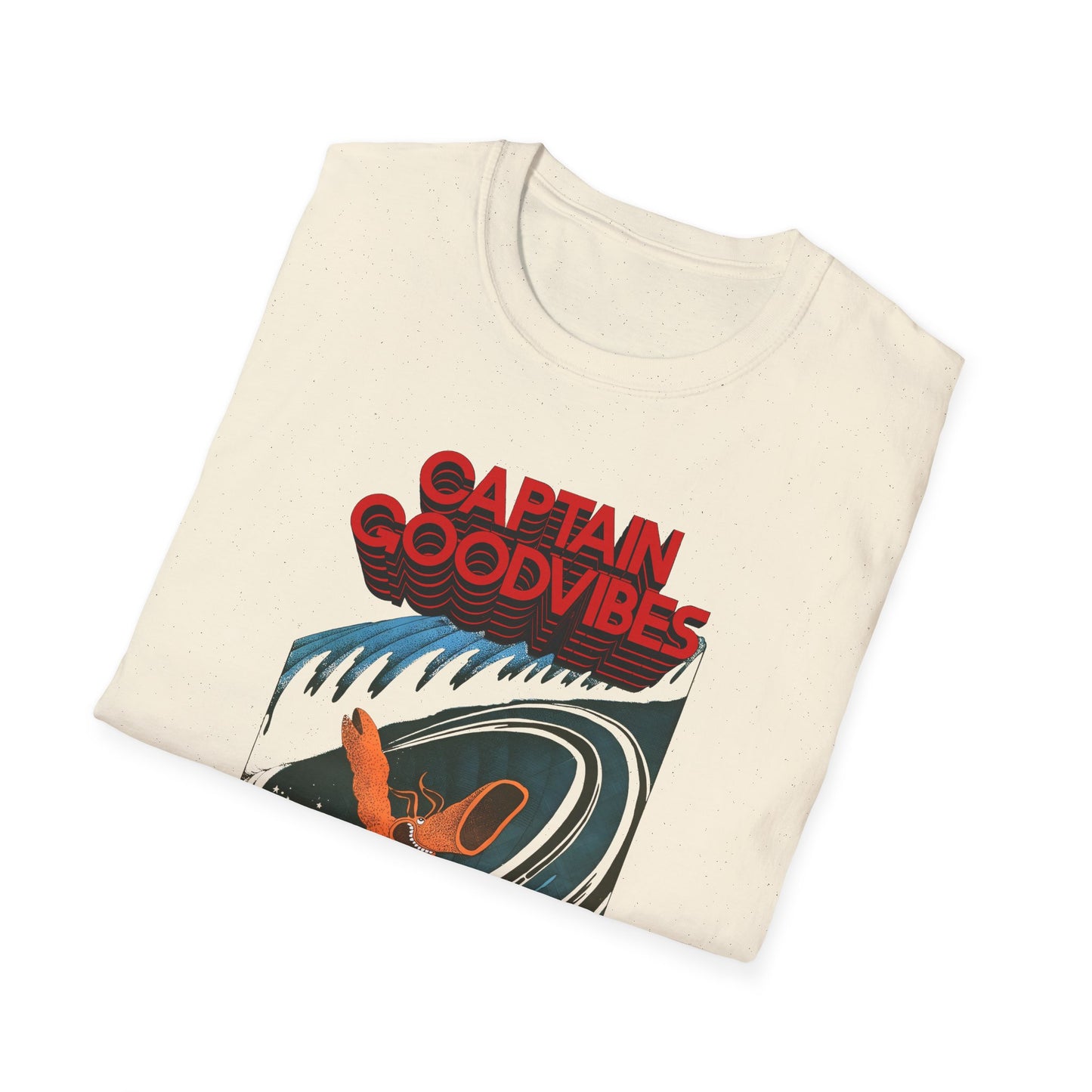 1975 underground australian surf comic illustration by tony edwards re colourized reproduction tshirt