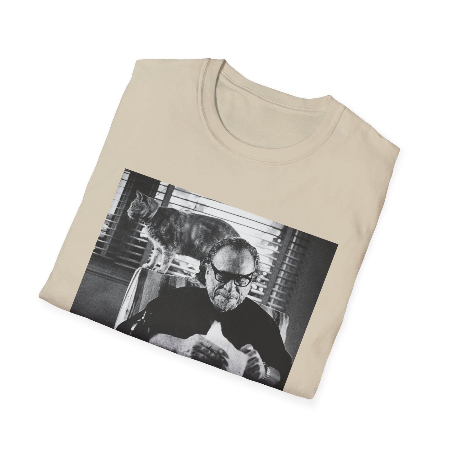 bukowski and butch the cat tshirt