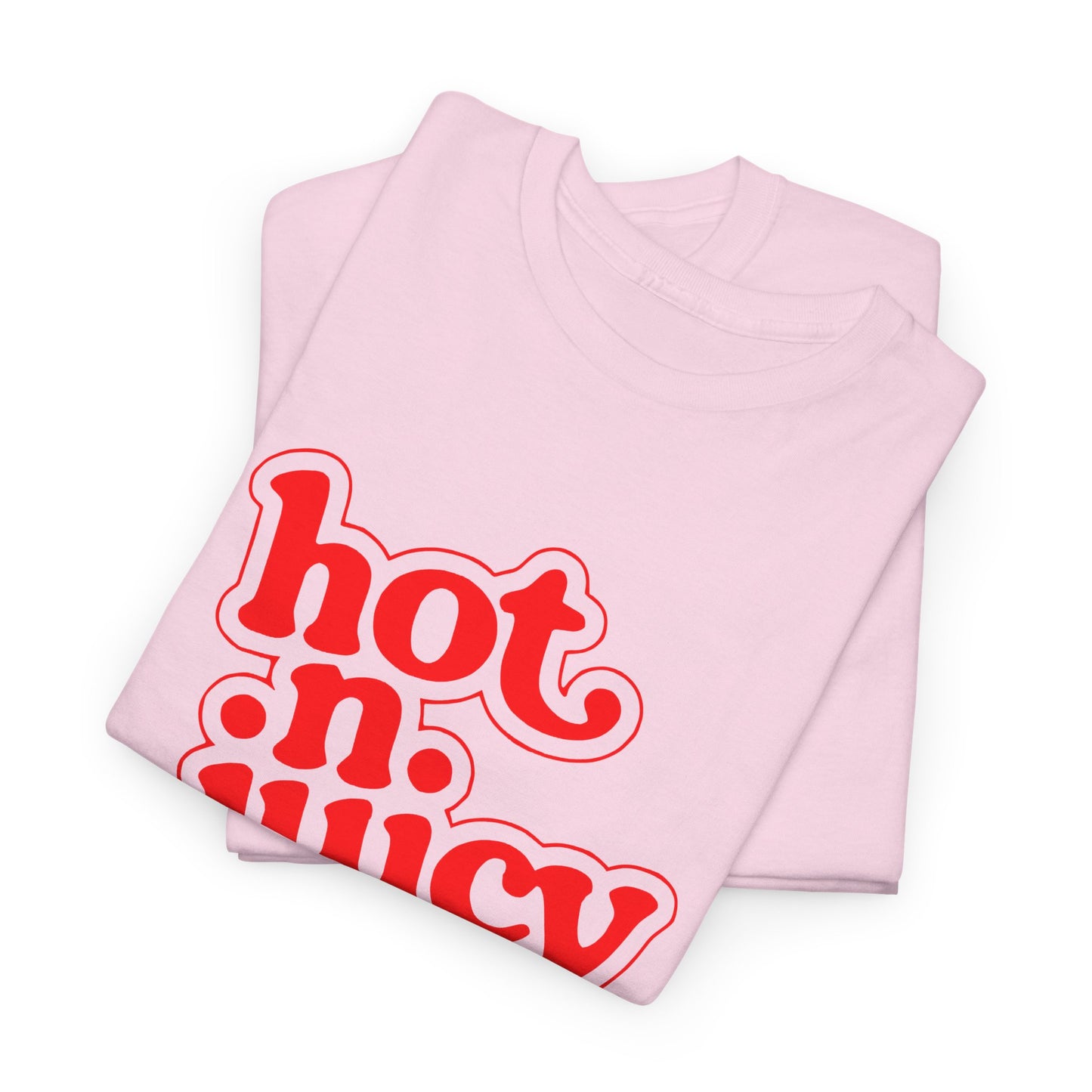wendy's vintage hot n juicy logo reproduction tshirt