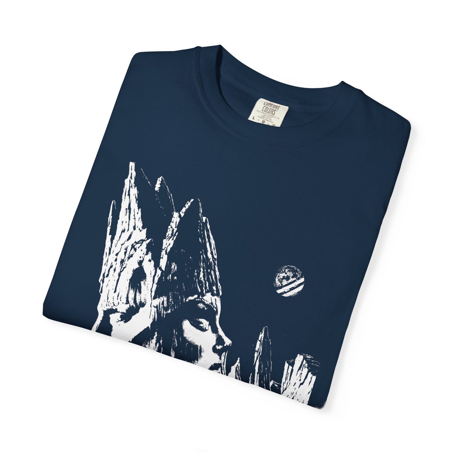 ursula k le guin the left hand of darkness book cover tshirt on comfort colors