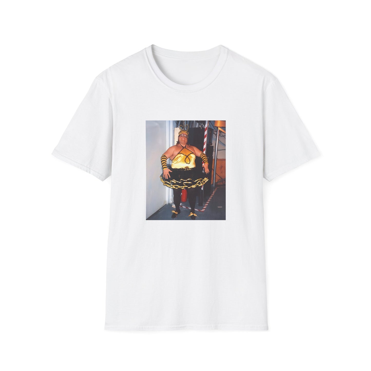 chris farley bumble bee photo tshirt
