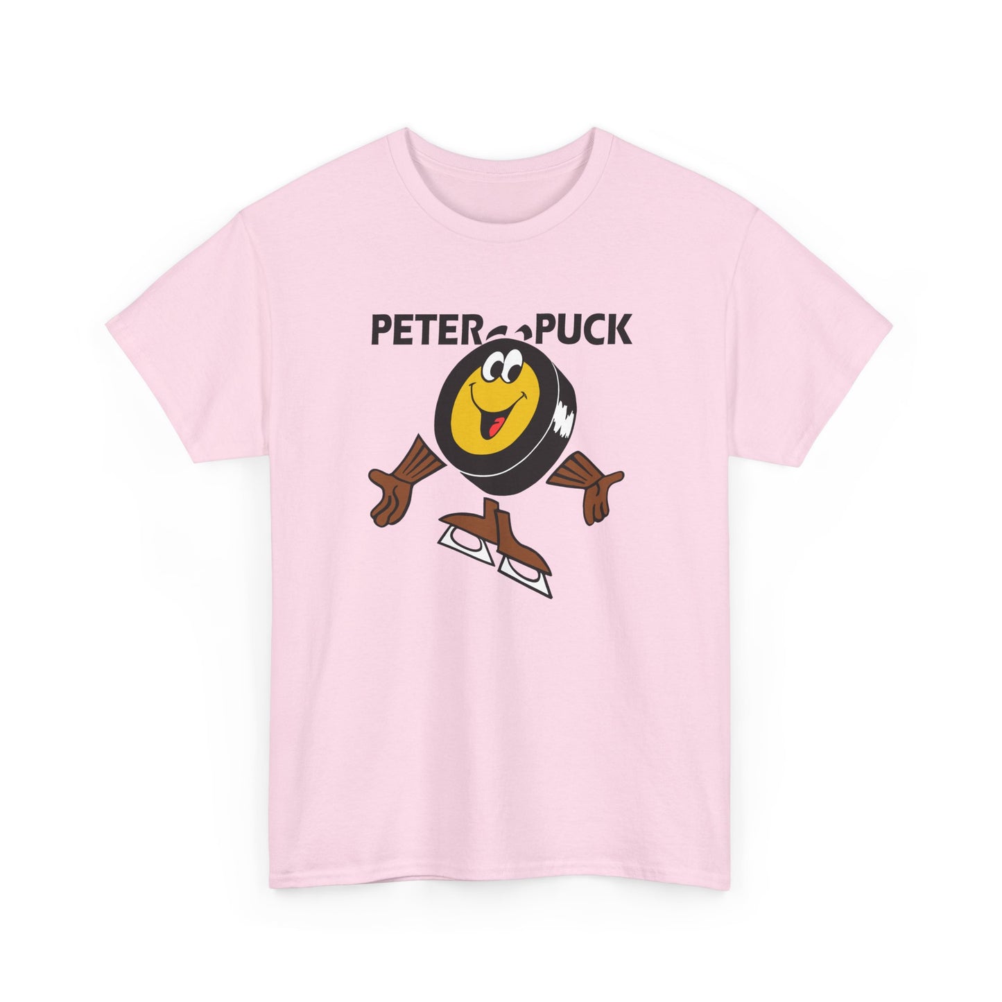 1970s tv hockey mascot peter puck tshirt