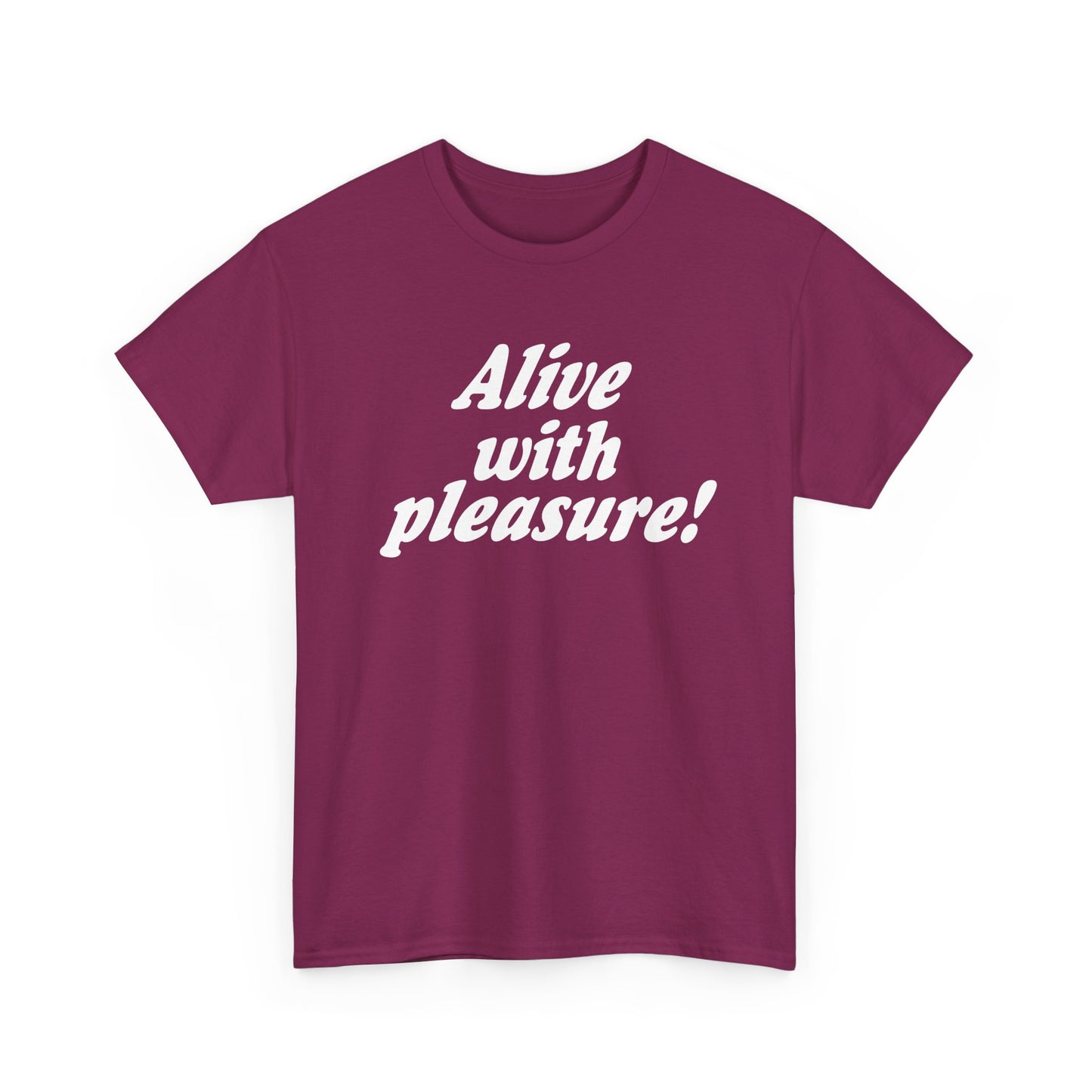 1970s vintage newport cigarette ad alive with pleasure white variant reproduction tshirt