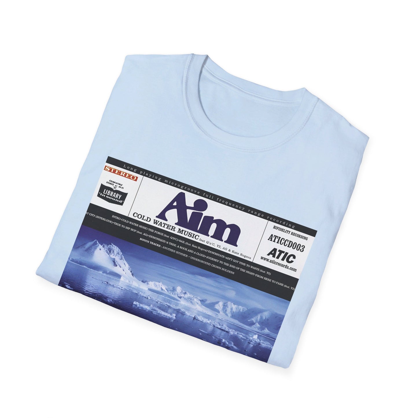 aim 1999 cold water music album tshirt