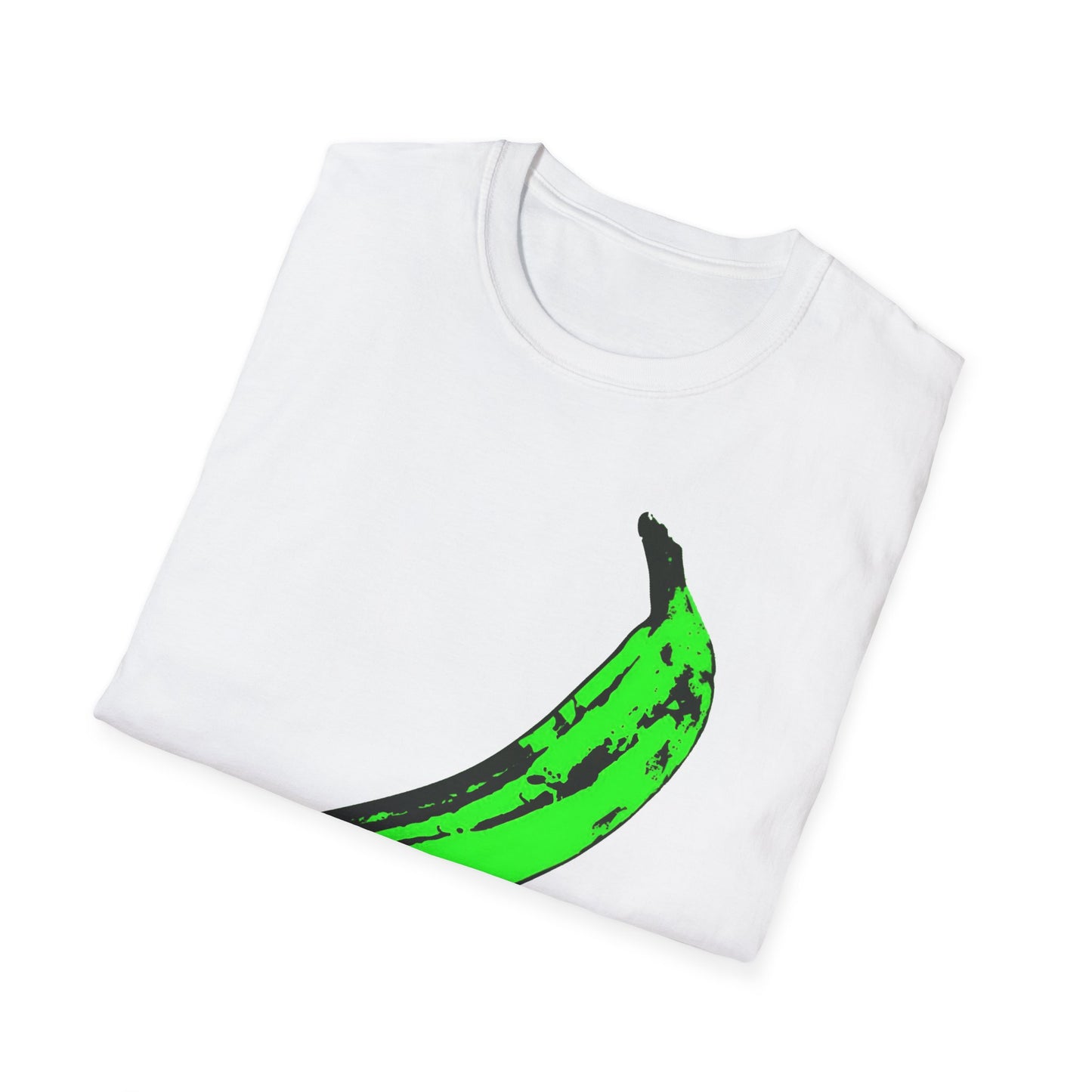 andy warhol's velvet underground and nico banana in green tshirt