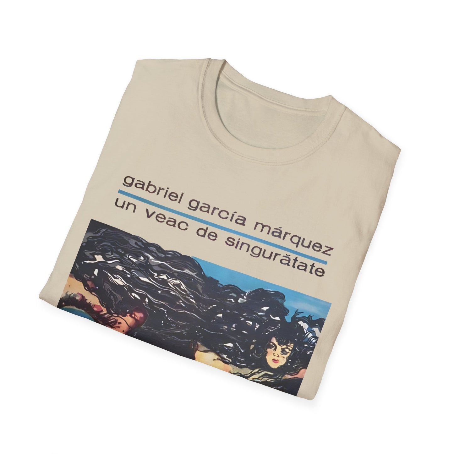 1974 romanian book cover for one hundred years of solitude by gabriel garcía márquez tshirt