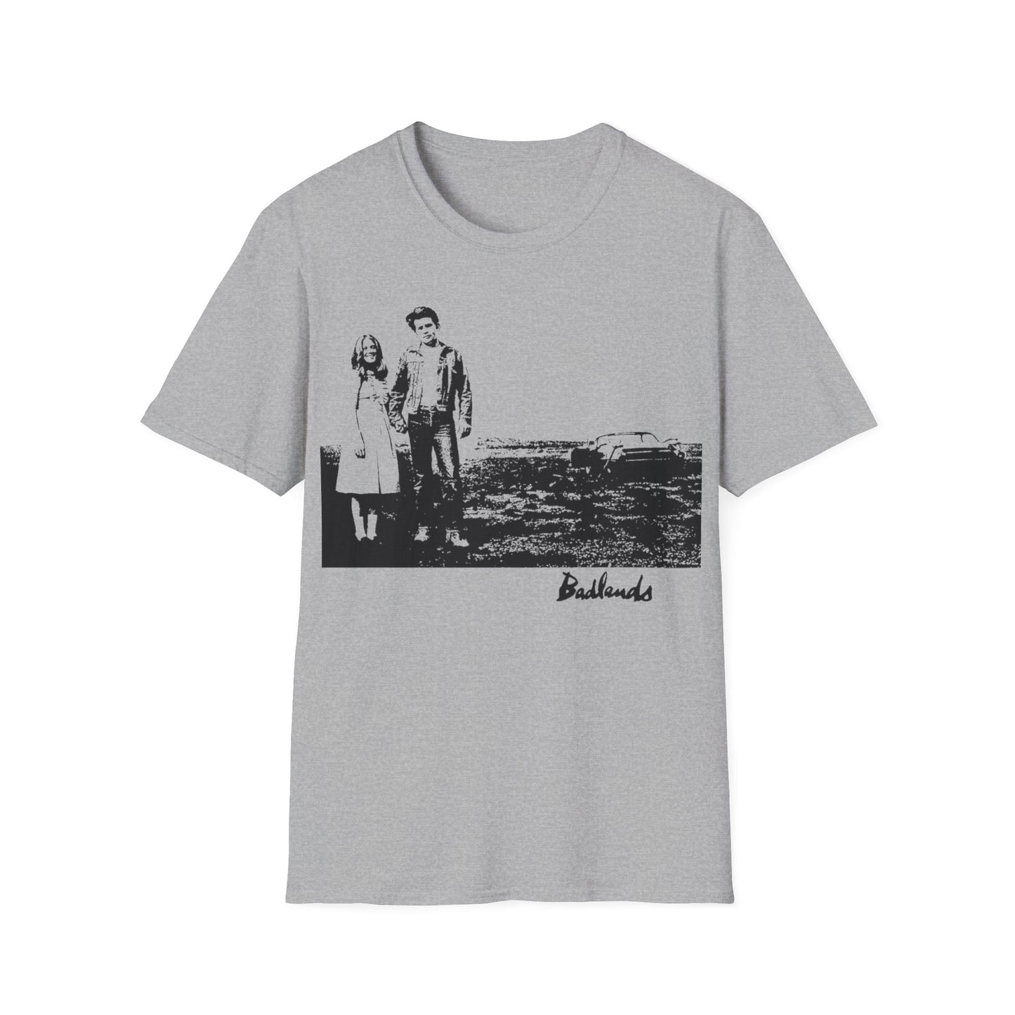 badlands 1973 movie art poster tshirt 1