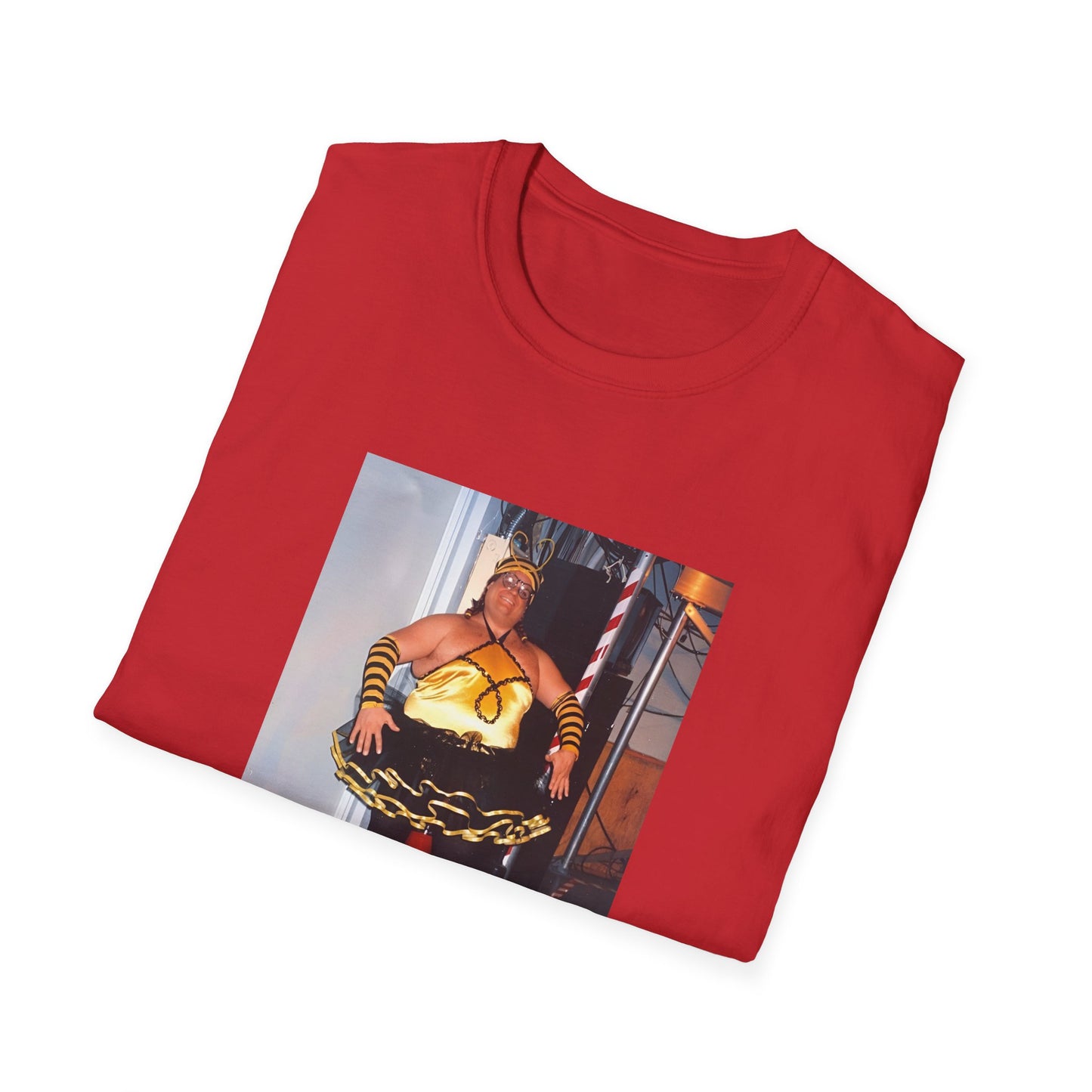 chris farley bumble bee photo tshirt