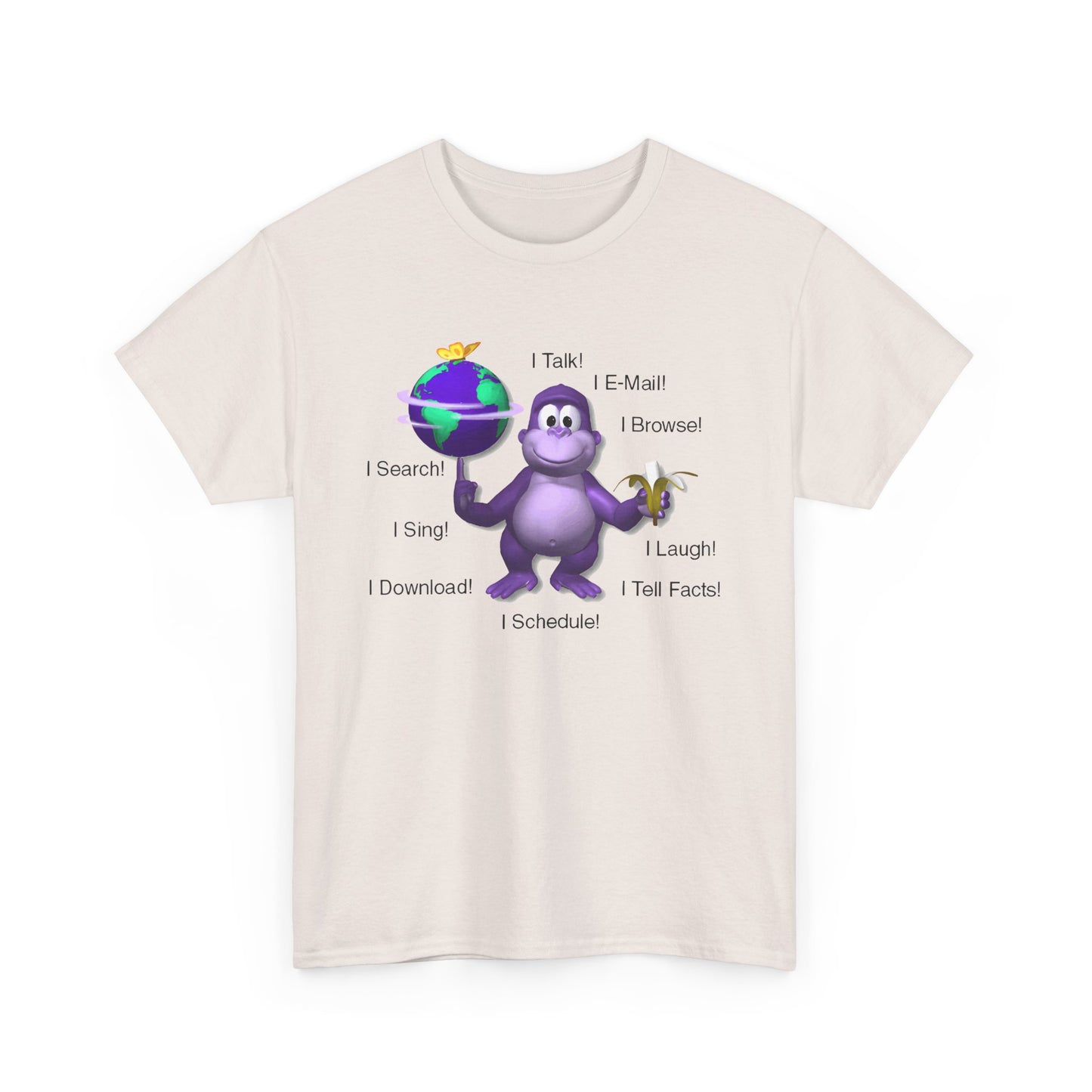 bonzibuddy evil freeware virtual assistant tshirt