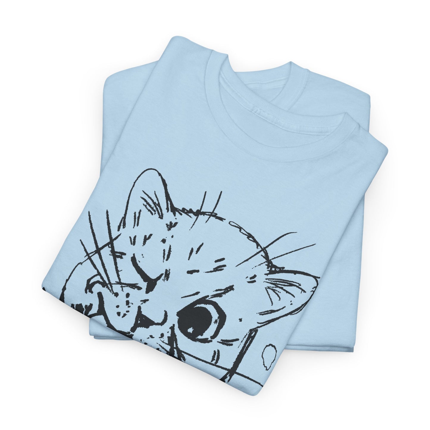 rare louis wain cat sketch custom edit tshirt
