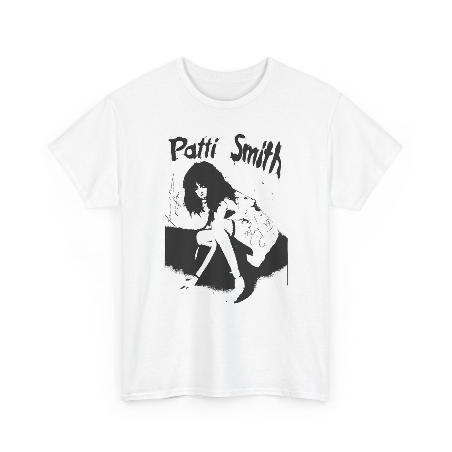 1978 patti smith poetry reading poster custom reproduction tshirt