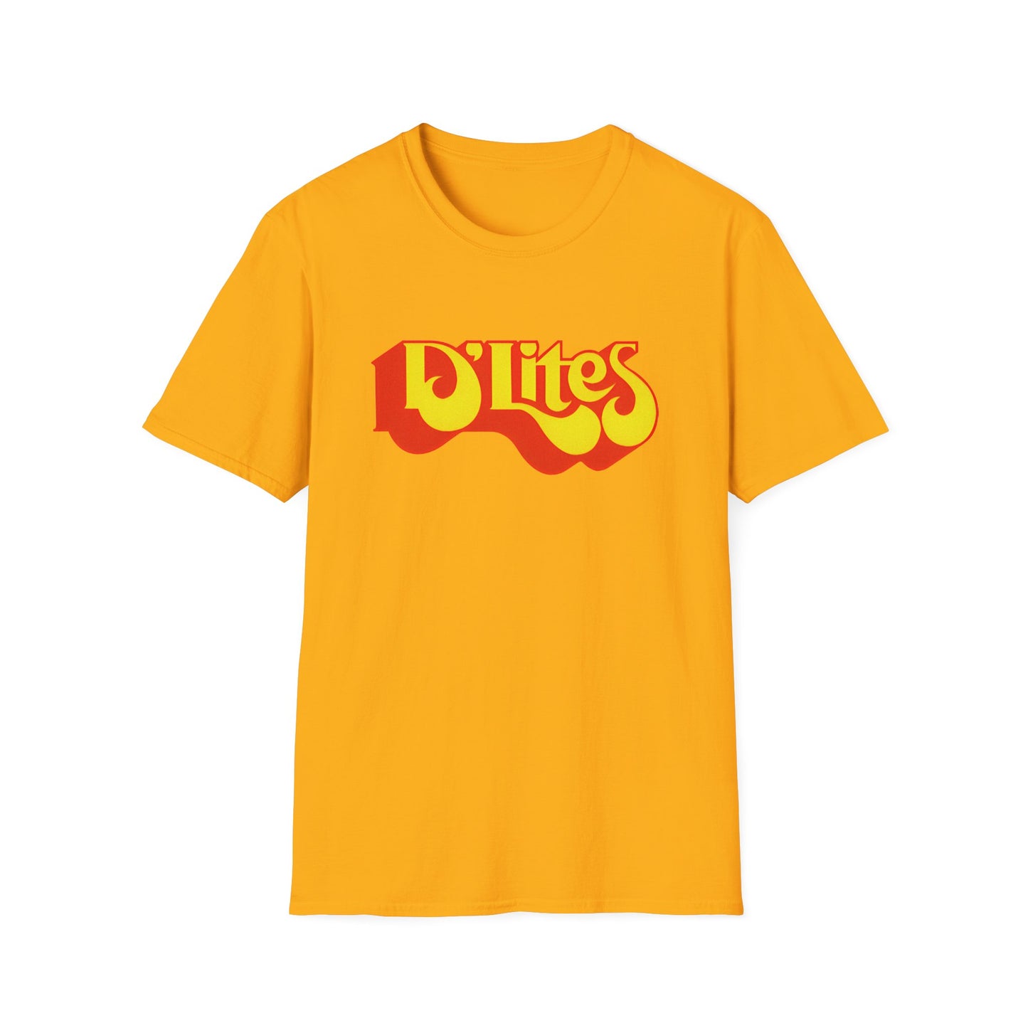 vintage defunct d lites healthy fast food logo tshirt
