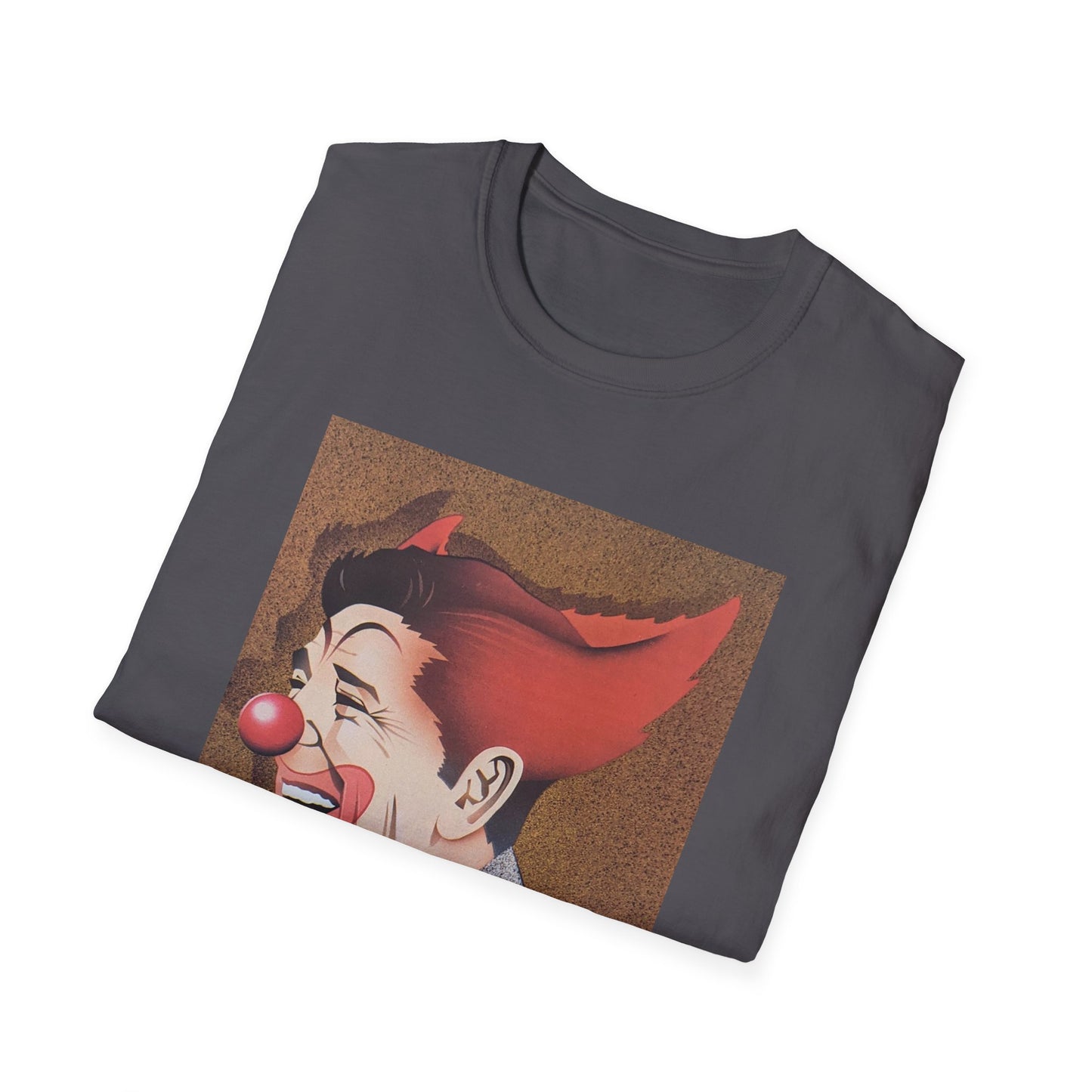 ronald reagan 40th US president clown tshirt