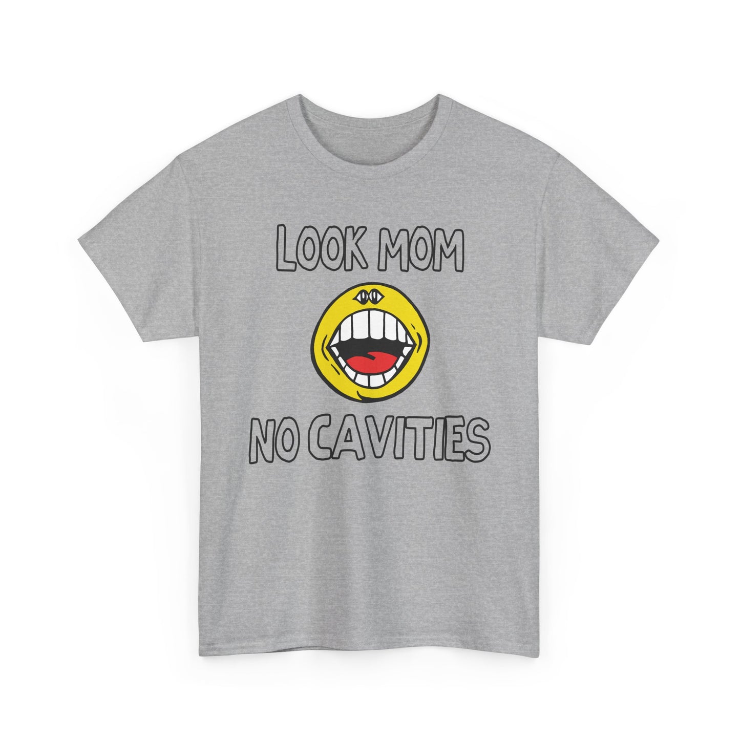 vintage look mom no cavities custom reproduction tshirt