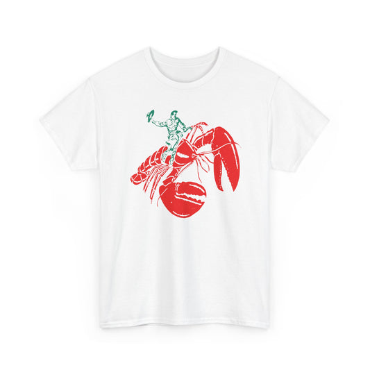 vintage canadian matchbox rodeo lobster tshirt