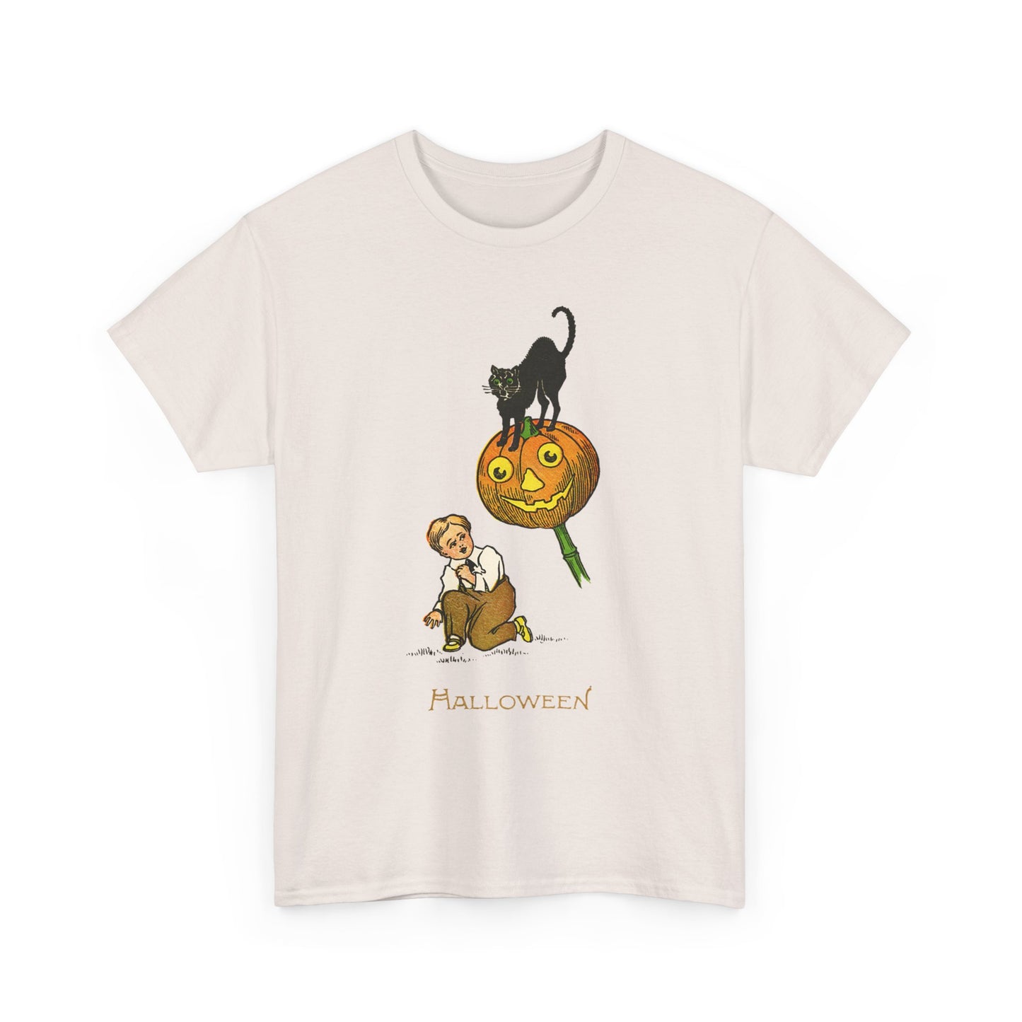 vintage halloween postcard reproduction tshirt