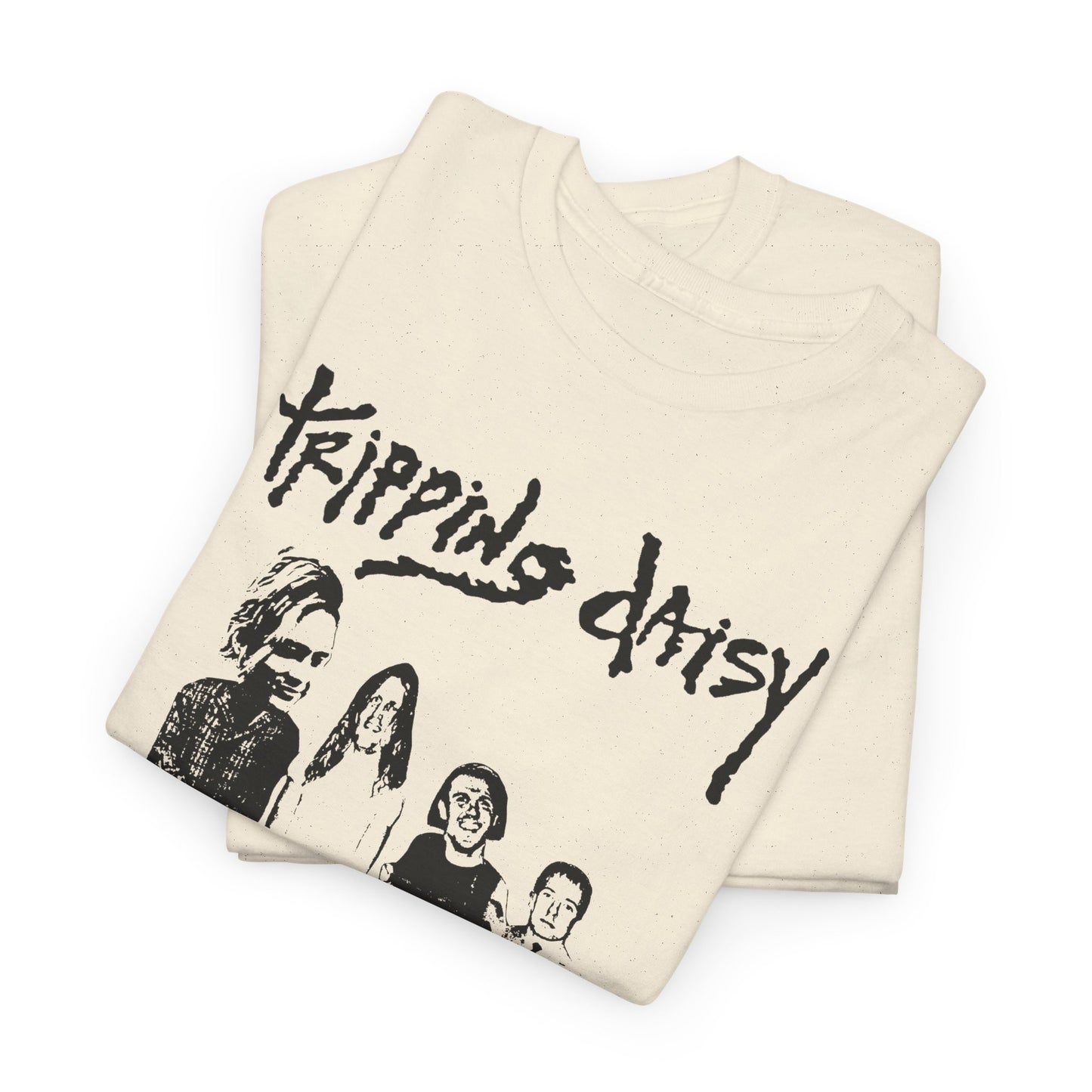 vintage 90s tripping daisy custom reproduction tshirt