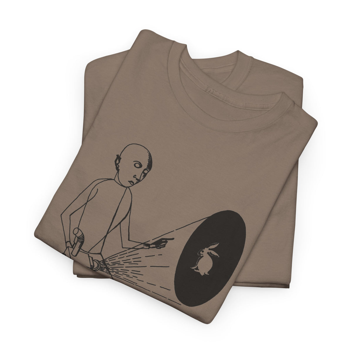 1927 laterna magica ink illustration by gottfried brockmann tshirt