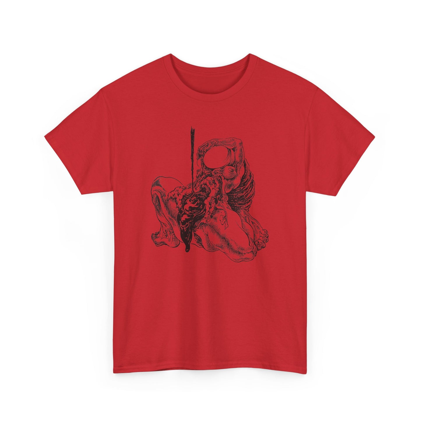 ships from canada sibylle ruppert drawing from 1975 german avant garde journal tshirt