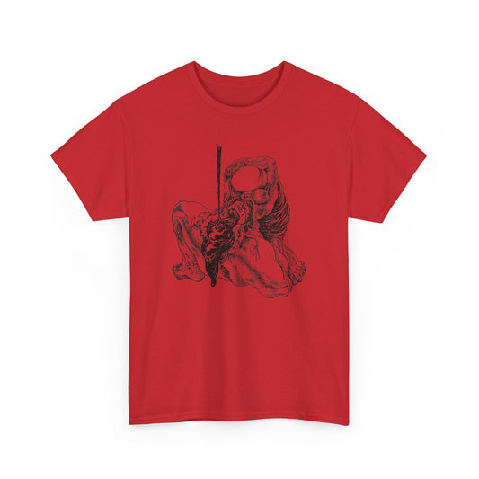 ships from canada sibylle ruppert drawing from 1975 german avant garde journal tshirt