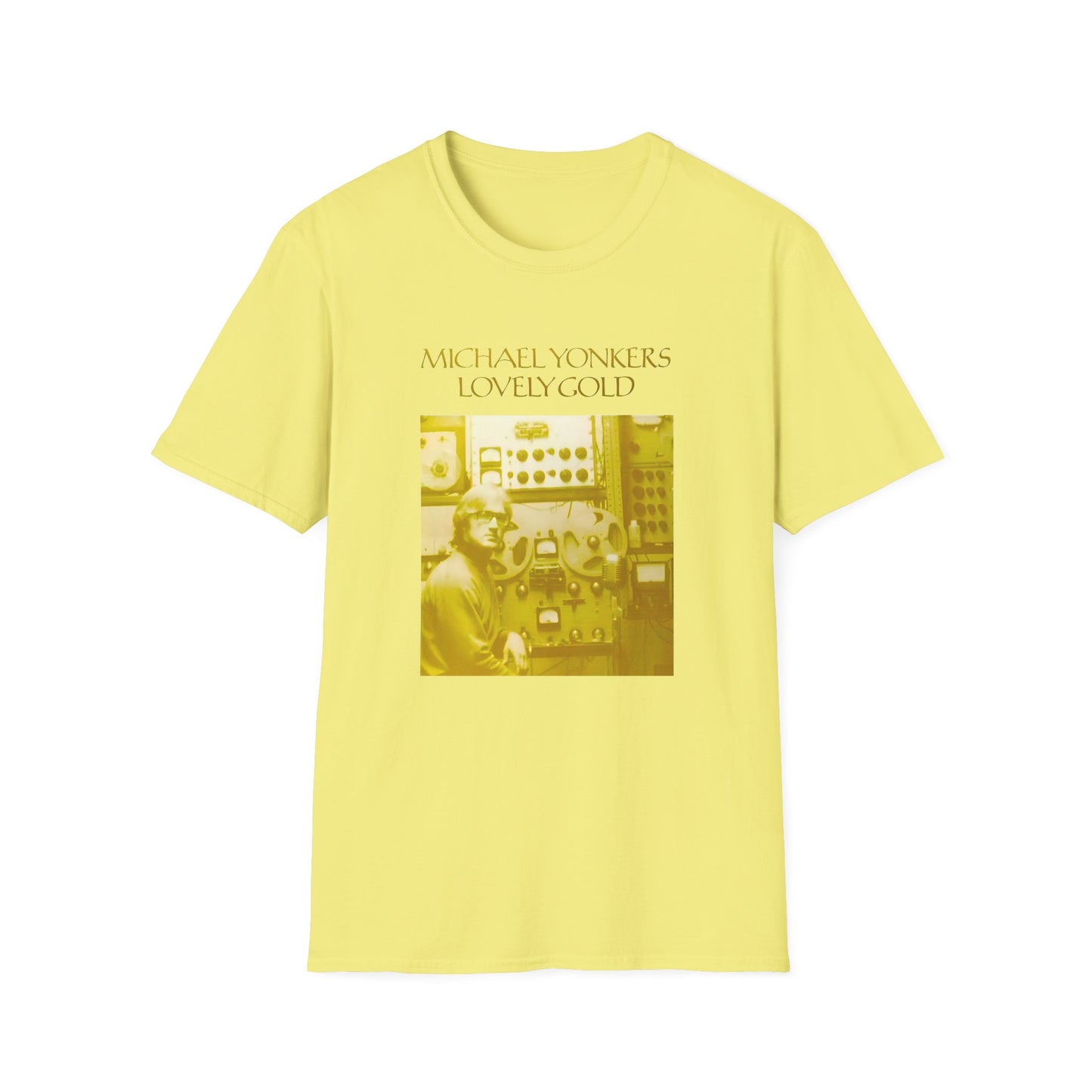 michael yonkers lovely gold album tshirt