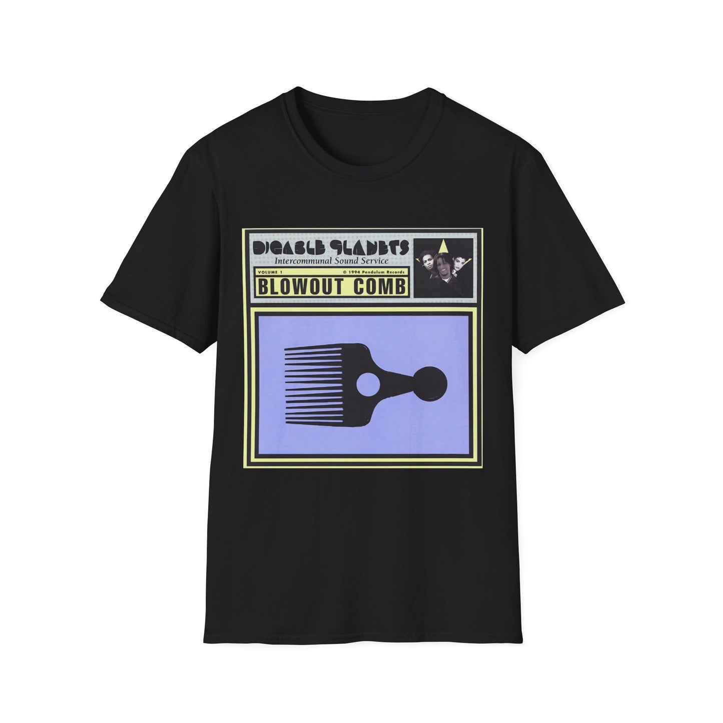 digable planets 1994 album blowout comb tshirt