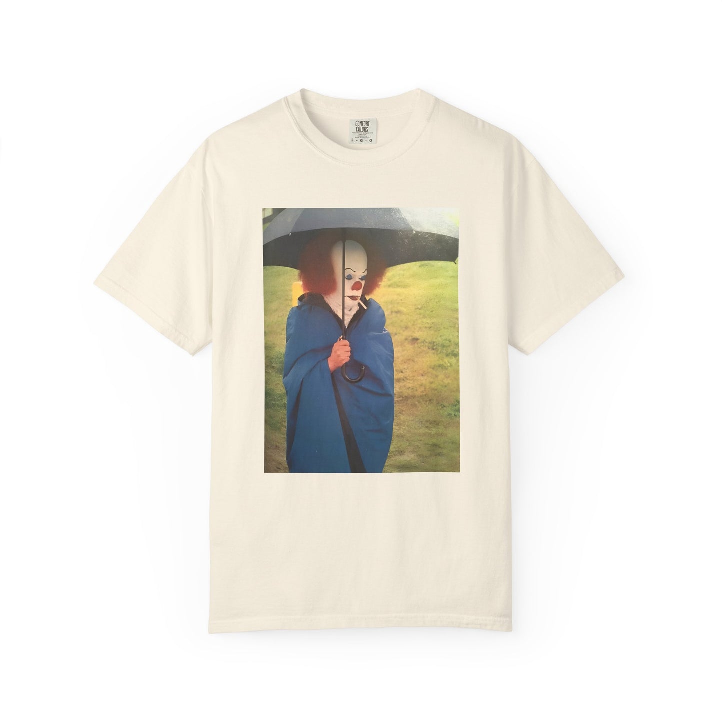tim curry on it set smoking cigarette tshirt on comfort colors