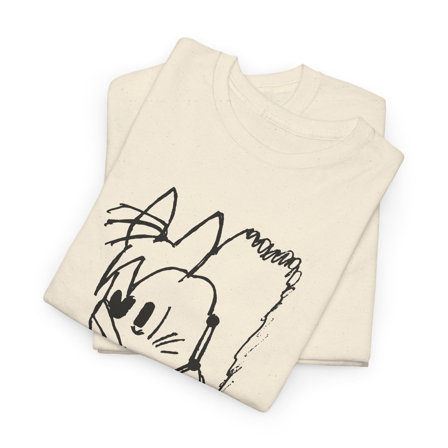 vintage netherlands qsl card of strange donkey like creature tshirt