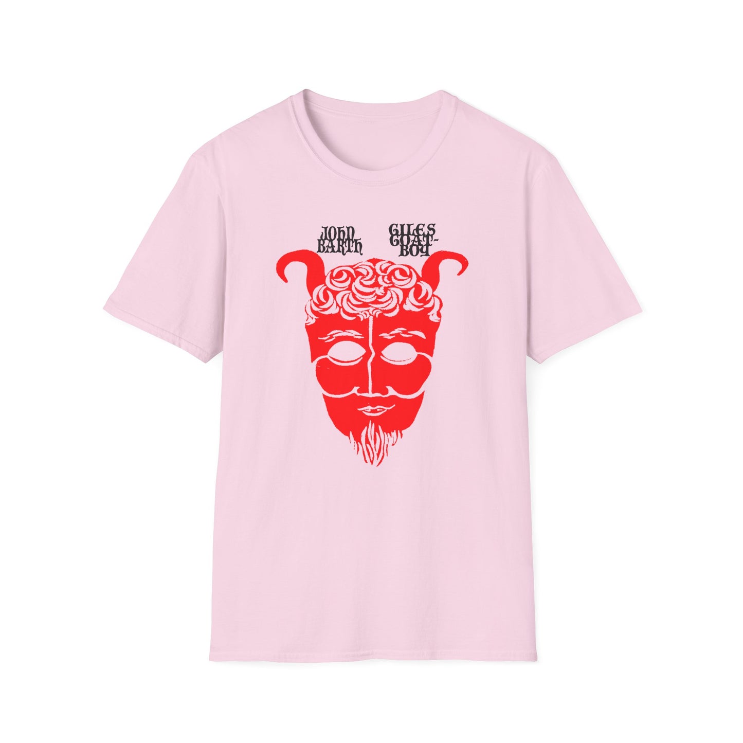john barth 1966 novel giles goat-boy book cover variant tshirt