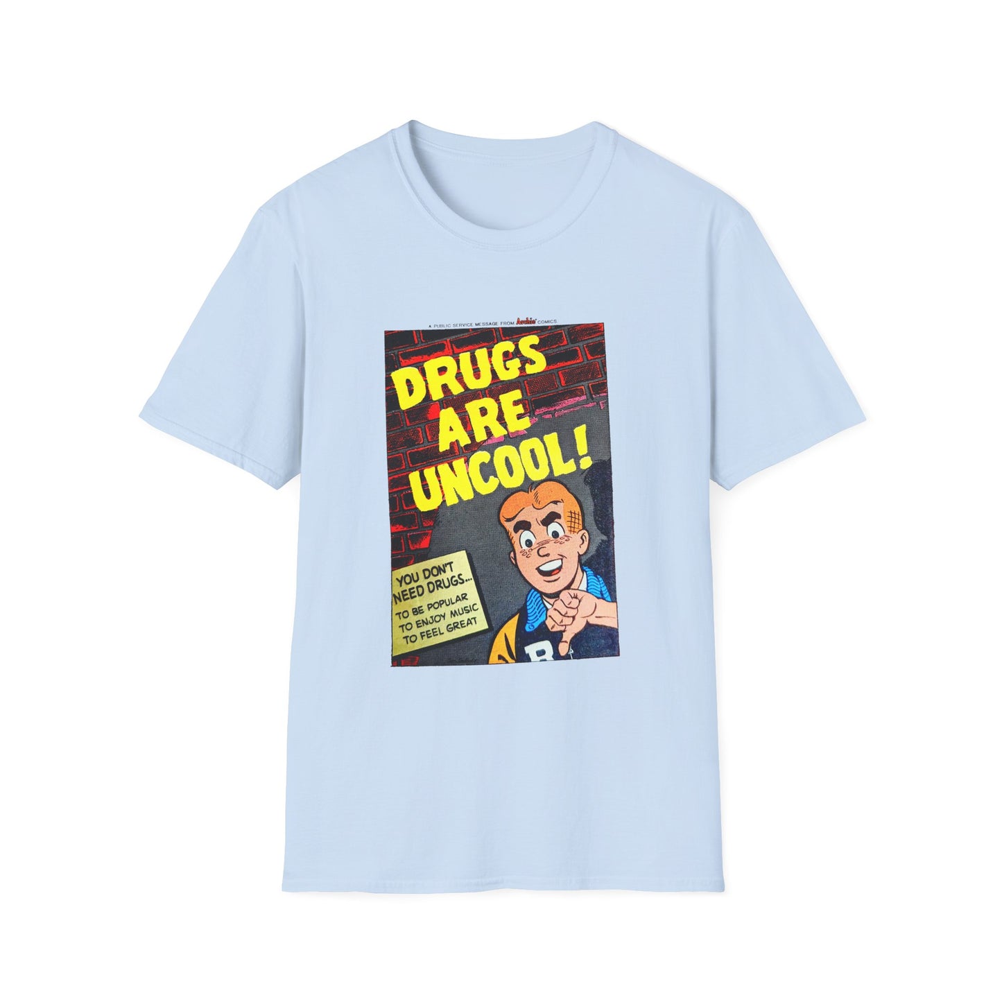 archie comics drugs are uncool tshirt