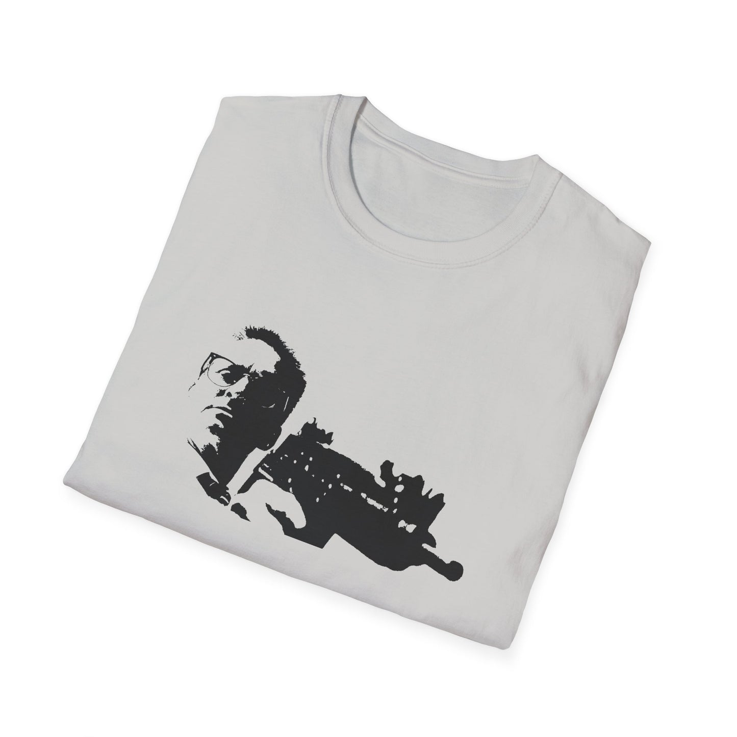 falling down 1993 movie william foster (michael douglas) with a gun stencil tshirt