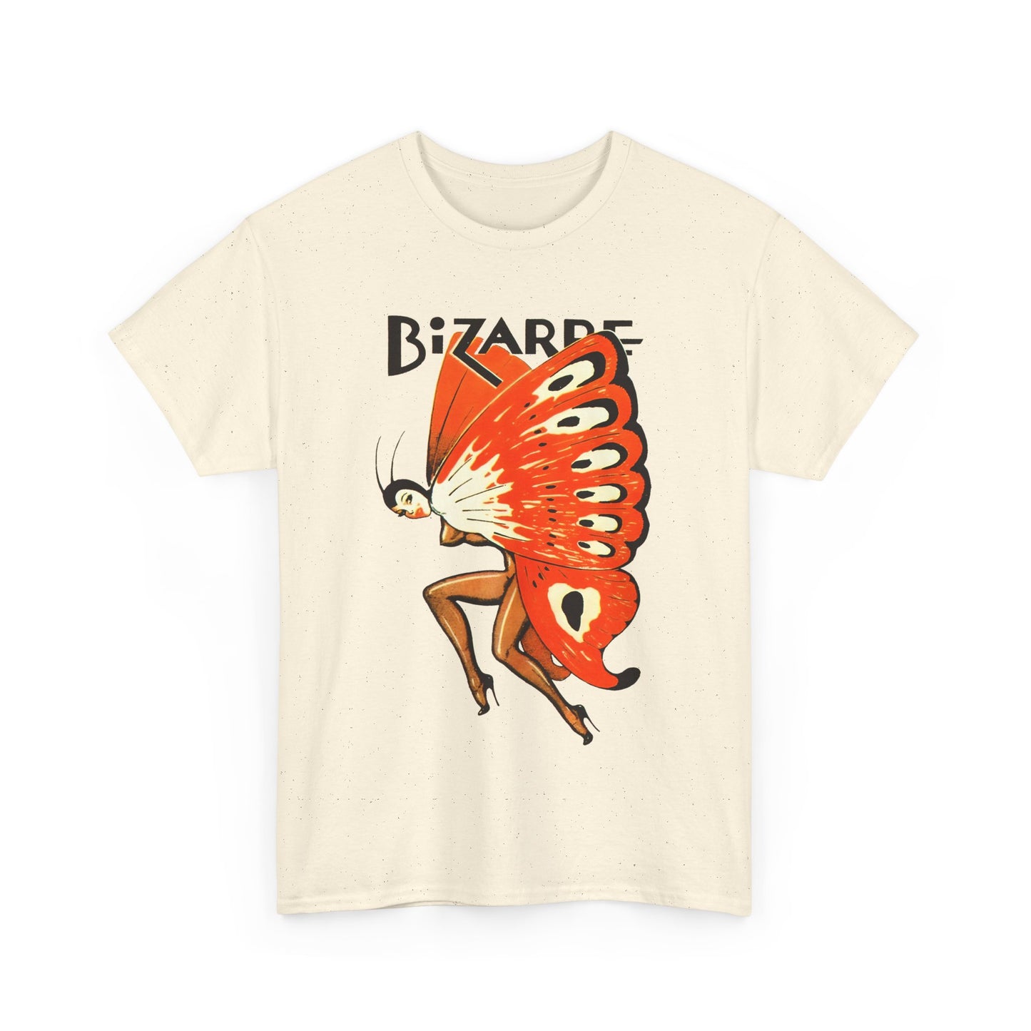 1952 bizarre magazine cover no 9 butterfly woman reproduction edit tshirt