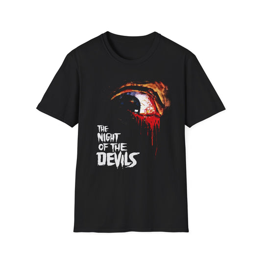 night of the devils 1972 horror movie tshirt
