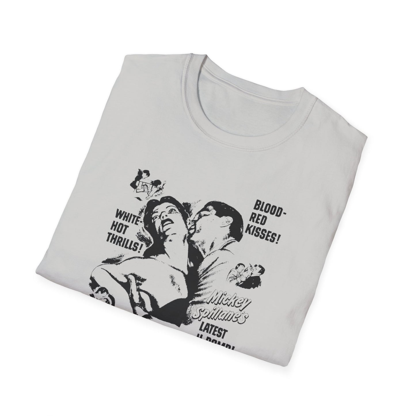 1955 film noir movie poster tshirt kiss me deadly by robert aldrich