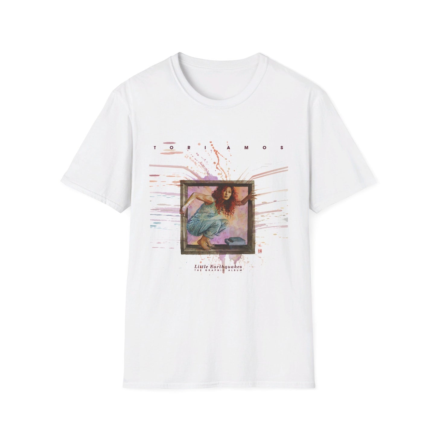 tori amos 1992 little earthquakes 2 album tshirt