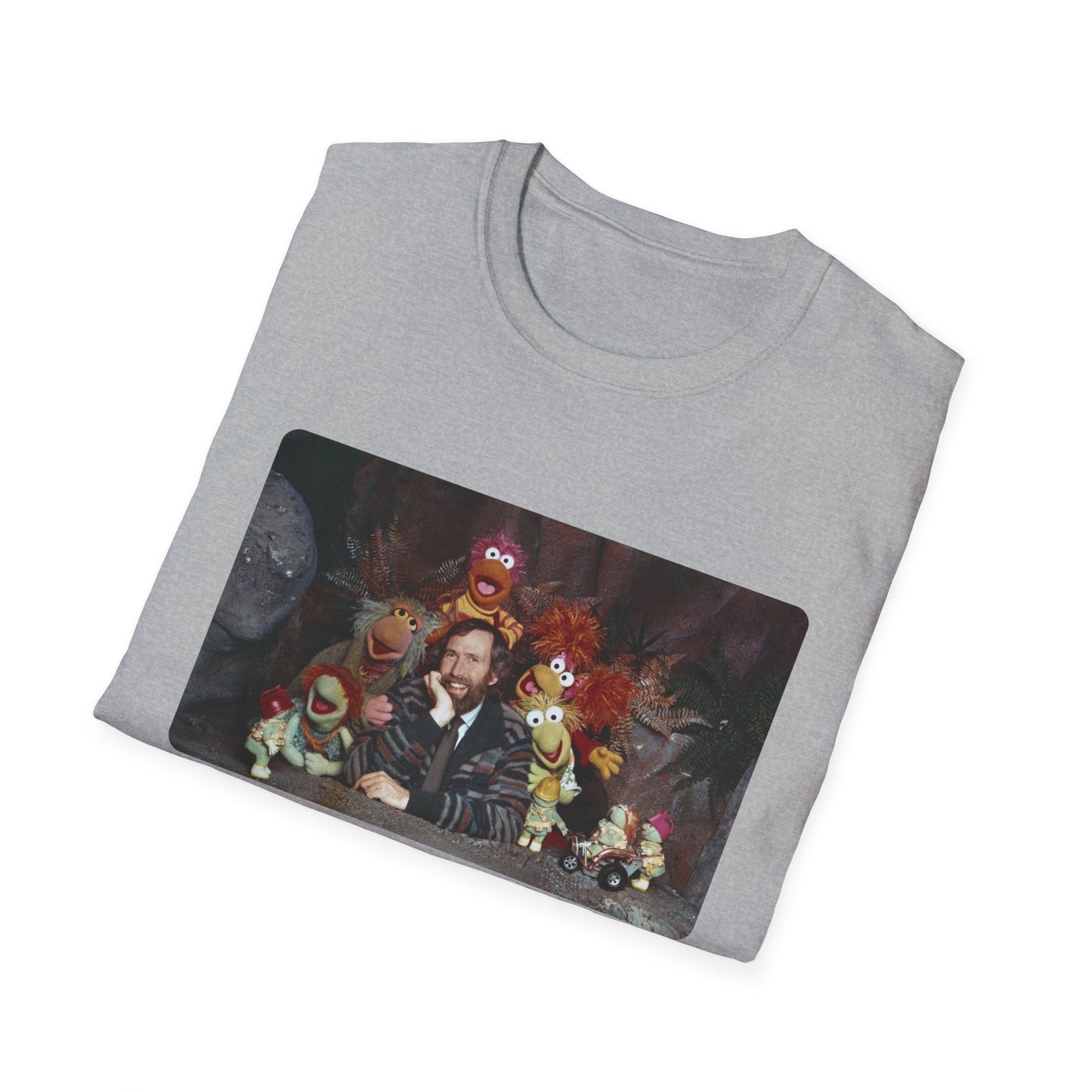 jim henson and the fraggles photo tshirt