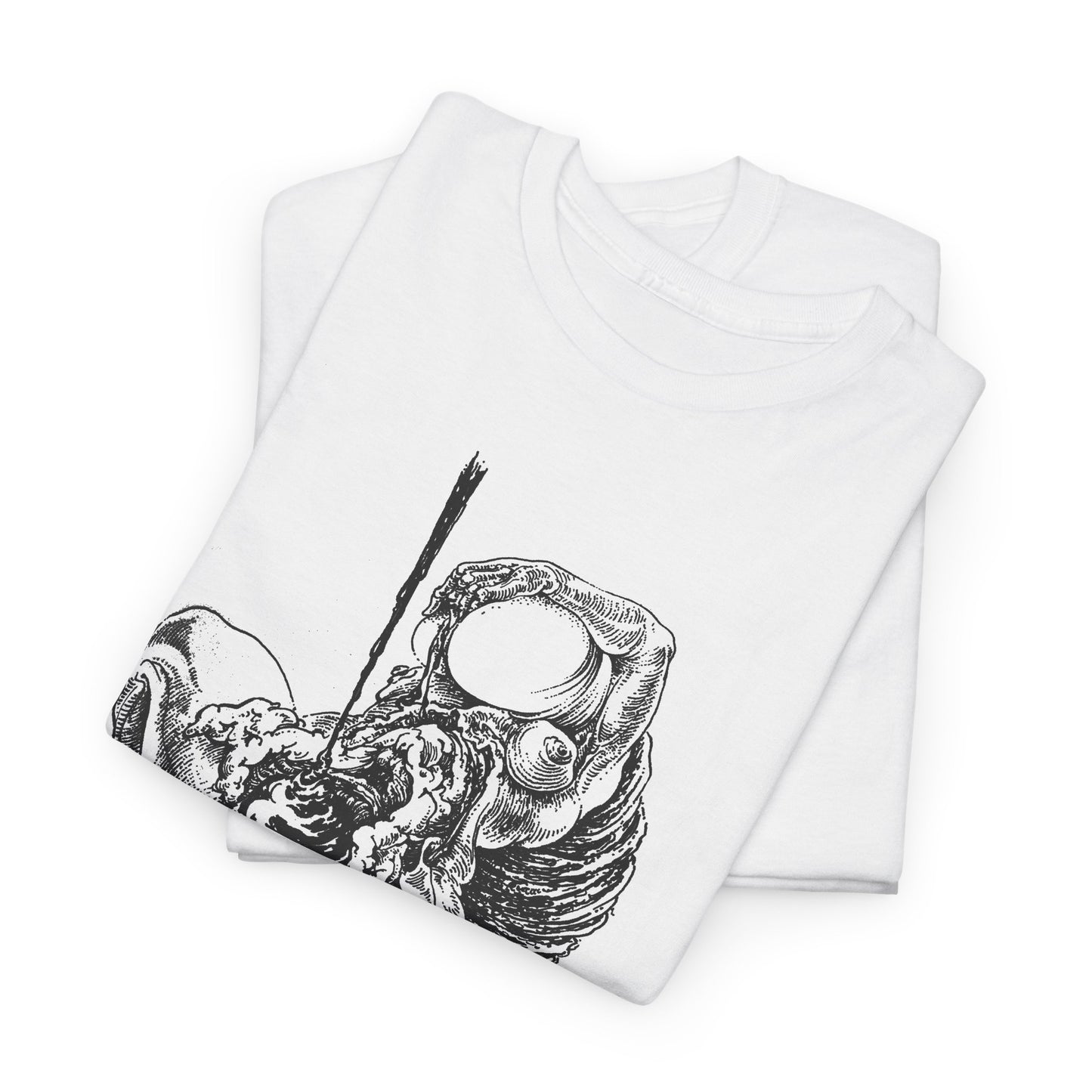 ships from canada sibylle ruppert drawing from 1975 german avant garde journal tshirt