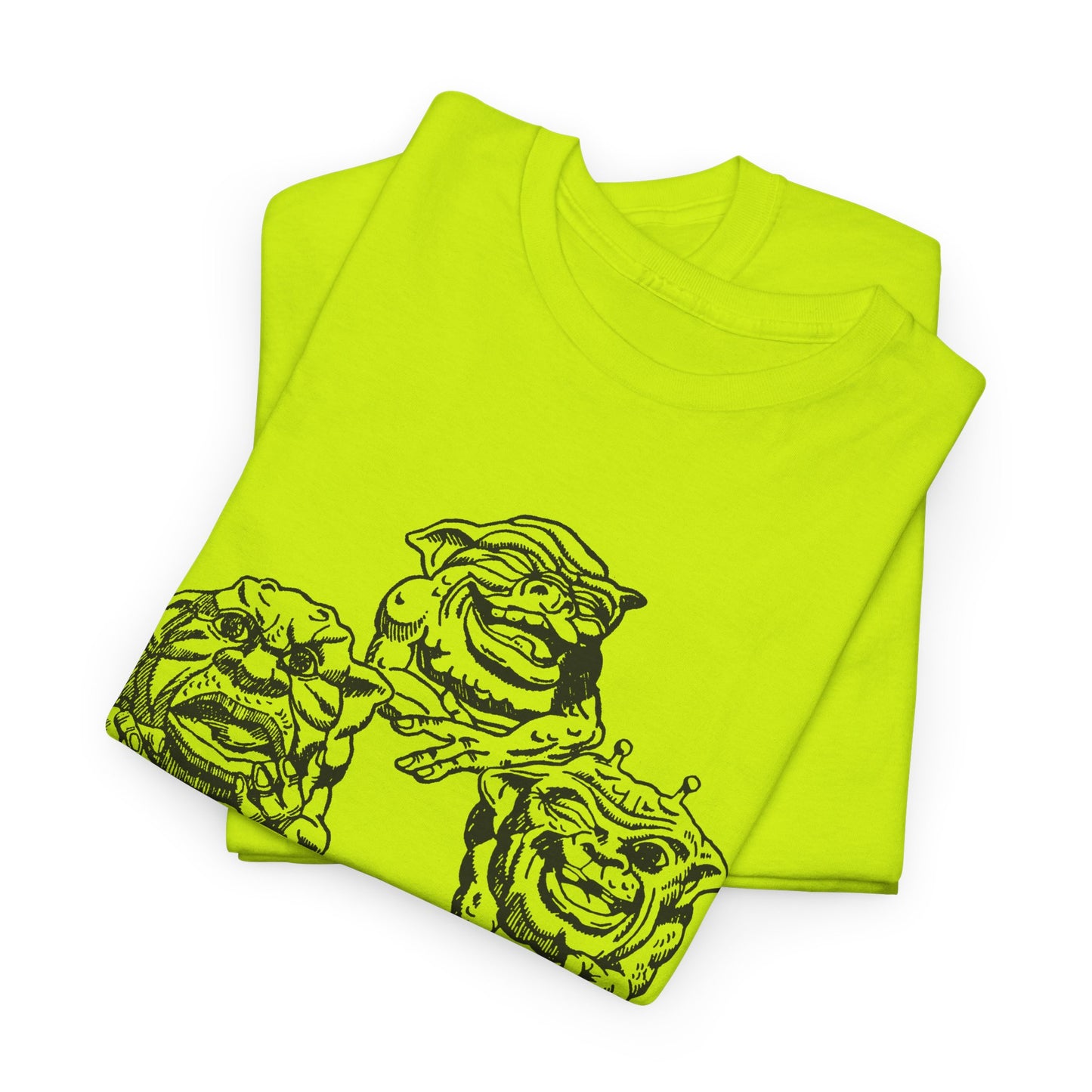 boglins vintage advertisement fan edit design featuring boint, doink, and squit tshirt