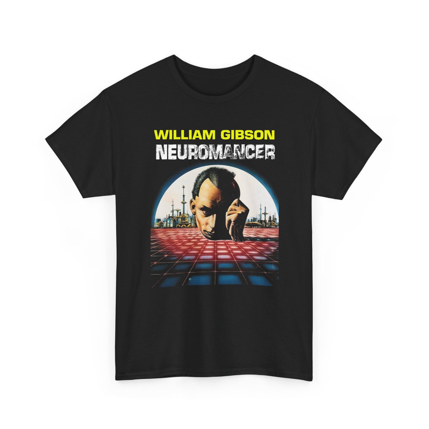 1984 neuromancer william gibson book cover color variant tshirt