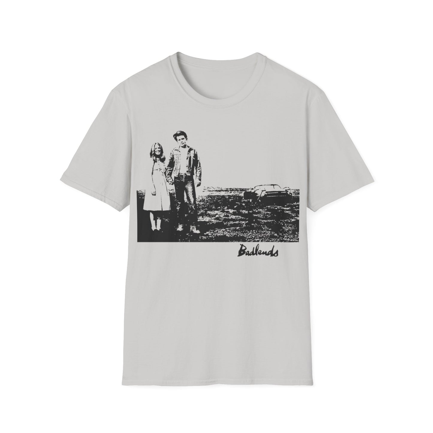 badlands 1973 movie art poster tshirt 1